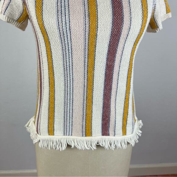Madewell Blakley Stripe Sweater Tee - Picture 5 of 8